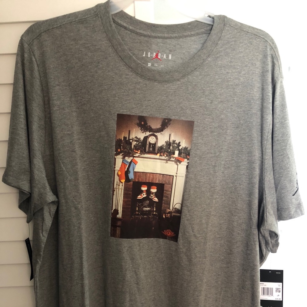 Jordan t shirt grey and 2x